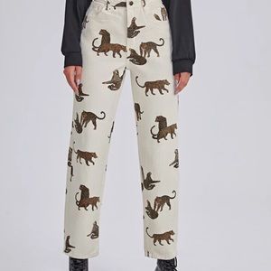 Printed pants. Never worn